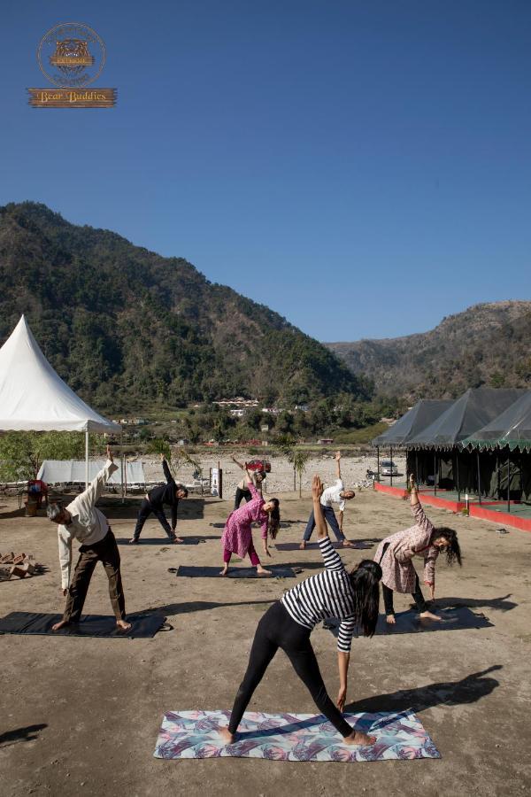 Riverside Swiss Camps "Adventure Bear Buddies" Rishikesh Bagian luar foto