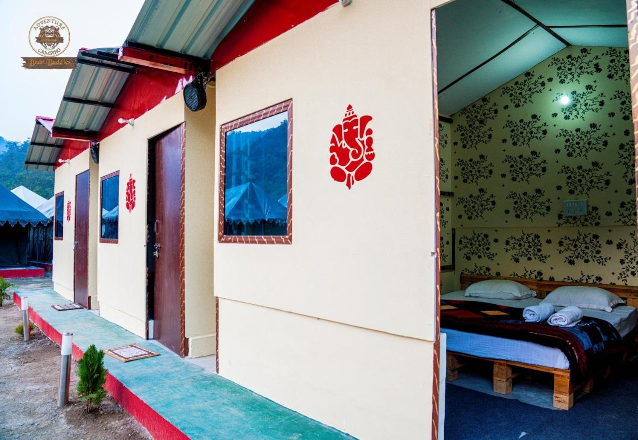 Riverside Swiss Camps "Adventure Bear Buddies" Rishikesh Bagian luar foto